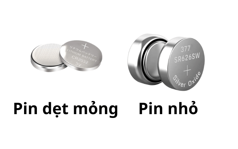 pin đồng hồ đeo tay