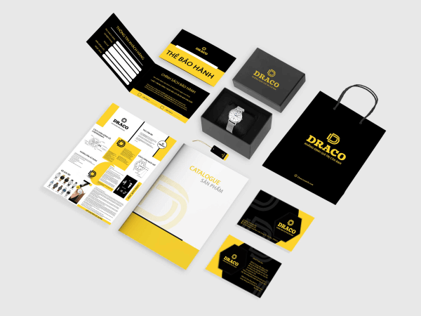 Đồng hồ DRACO cùng hộp và phụ kiện